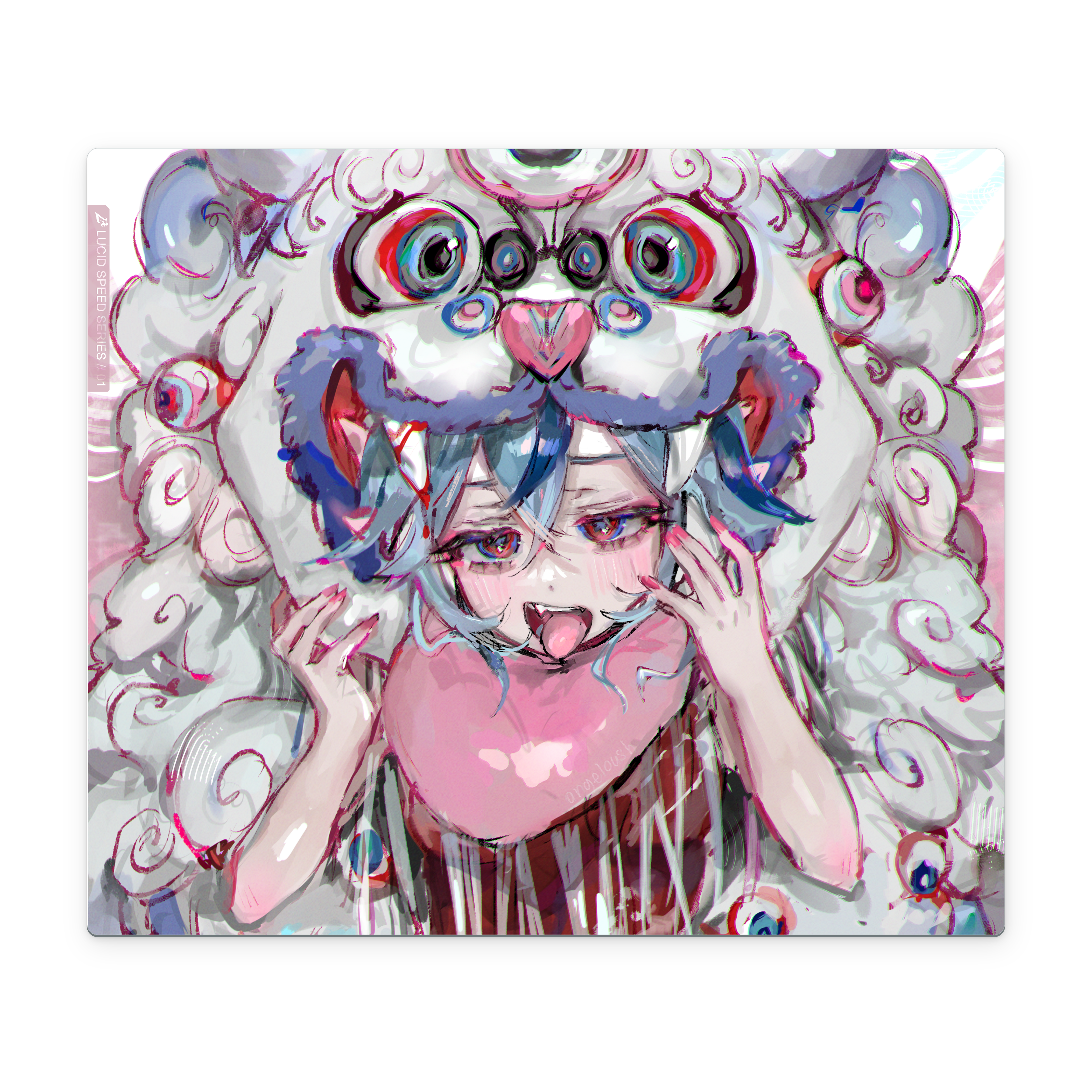 Shishi — Glass Mousepad