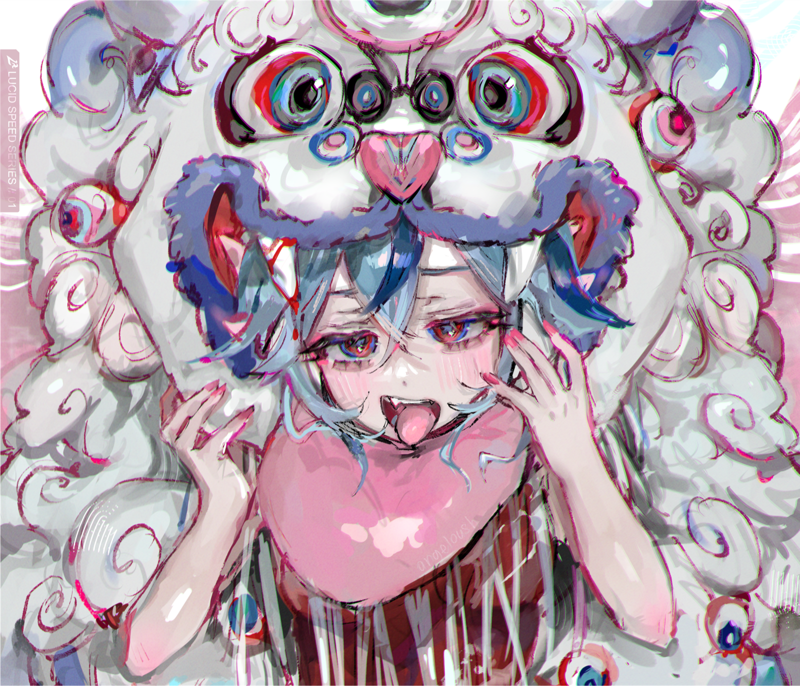 Shishi — Glass Mousepad